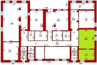 Офис 103 (59,7 кв.м) - 1 этаж